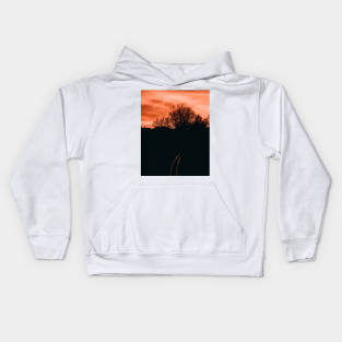 Sunset Sky Kids Hoodie